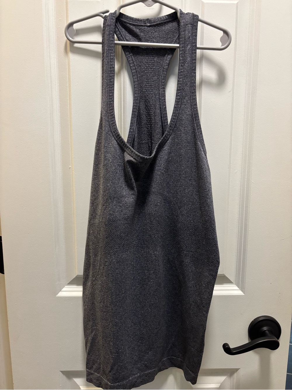 lululemon athletica Charcoal Gray Racerback Tank